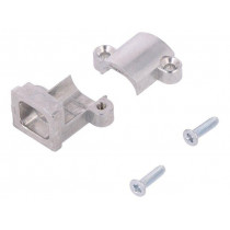 61030000143; Cable clamp; for D-Sub enclosures; 9÷12mm; HARTING