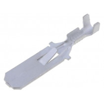 61316-1; Terminal: flat; 6.3mm; 0.8mm; male; 0.3÷0.9mm2; crimped; for cable; TE Connectivity