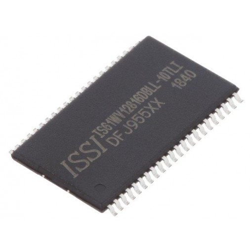 IS61WV12816DBLL-10TLI; SRAM memory; 128kx16bit; 2.4÷3.6V; 10ns; TSOP44 II; parallel; ISSI