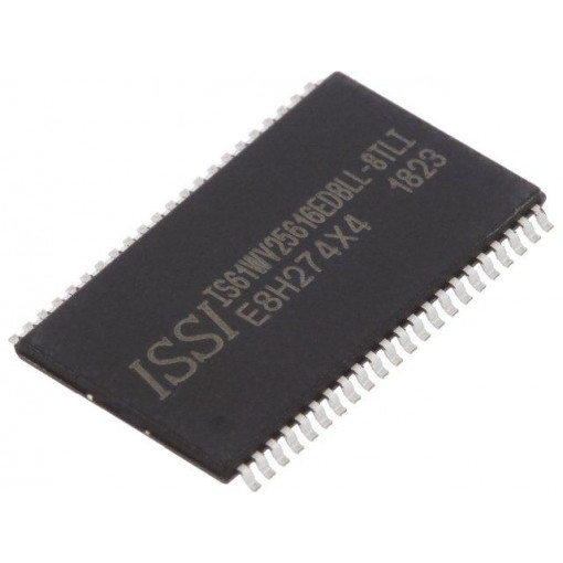 IS61WV25616EDBLL-8TLI; SRAM memory; 256kx16bit; 3.3V; 8ns; TSOP44 II; parallel; -40÷85°C; ISSI