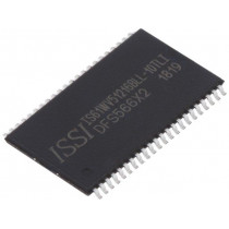 IS61WV51216BLL-10TLI; SRAM memory; 512kx16bit; 2.4÷3.6V; 10ns; TSOP44 II; parallel; ISSI
