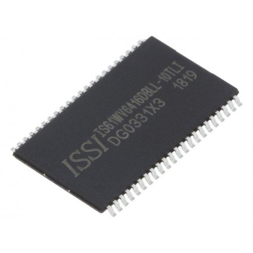 IS61WV6416DBLL-10TLI; SRAM memory; 64kx16bit; 2.4÷3.6V; 10ns; TSOP44; parallel; -40÷85°C; ISSI