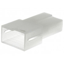 626065; Terminals cover; male; for push-on 2.8mm connectors with lock; TE Connectivity