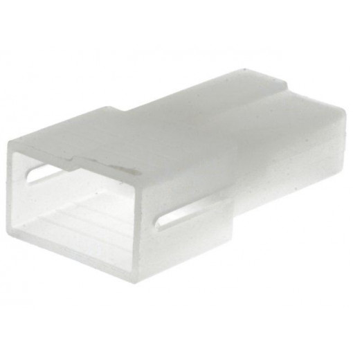 626065; Terminals cover; male; for push-on 2.8mm connectors with lock; TE Connectivity