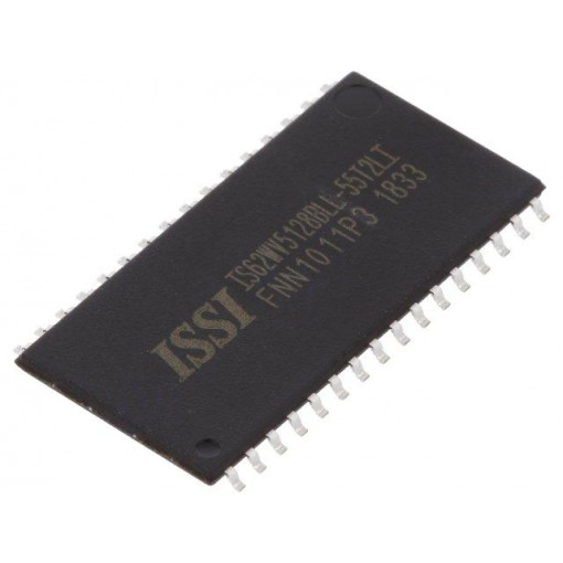 IS62WV5128BLL-55T2LI; SRAM memory; 512kx8bit; 2.5÷3.6V; 55ns; TSOP32 II; parallel; ISSI