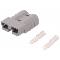 6319; Plug; wire-wire; SB50; hermaphrodite; PIN: 2; for cable; crimped; ANDERSON POWER PRODUCTS