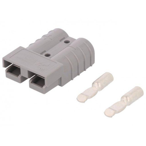 6319G1; Plug; wire-wire; SB50; hermaphrodite; PIN: 2; for cable; crimped; ANDERSON POWER PRODUCTS 6319G1; Plug; wire-wire; SB50; hermaphrodite; PIN: 2; for cable; crimped; ANDERSON POWER PRODUCTS