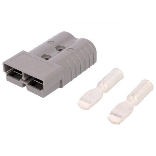 6320G1; Plug; wire-wire; SB350; hermaphrodite; PIN: 2; for cable; crimped; ANDERSON POWER PRODUCTS