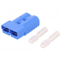 6321G1; Plug; wire-wire; SB350; hermaphrodite; PIN: 2; for cable; crimped; ANDERSON POWER PRODUCTS