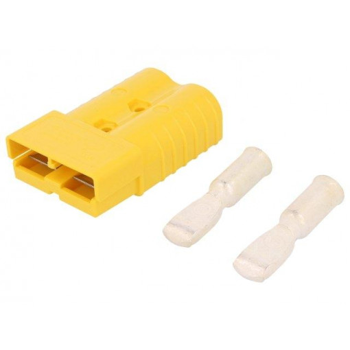 6323G5; Plug; wire-wire; SB350; hermaphrodite; PIN: 2; for cable; crimped; ANDERSON POWER PRODUCTS