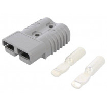 6325G6; Plug; wire-wire; SB175; hermaphrodite; PIN: 2; for cable; crimped; ANDERSON POWER PRODUCTS