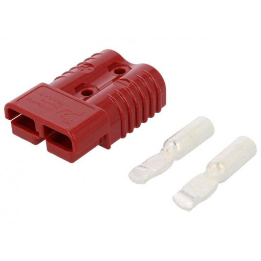 6329G6; Plug; wire-wire; SB175; hermaphrodite; PIN: 2; for cable; crimped; ANDERSON POWER PRODUCTS