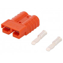 6331G11; Plug; wire-wire; SB50; hermaphrodite; PIN: 2; for cable; crimped; ANDERSON POWER PRODUCTS