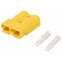 6331G7; Plug; wire-wire; SB50; hermaphrodite; PIN: 2; for cable; crimped; ANDERSON POWER PRODUCTS