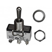 637H; Switch: toggle; Pos: 3; SP3T; (ON)-OFF-(ON); 10A/250VAC; 5A/25VDC; APEM 637H; Switch: toggle; Pos: 3; SP3T; (ON)-OFF-(ON); 10A/250VAC; 5A/25VDC; APEM