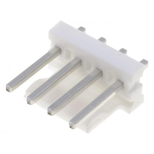 640445-4; Socket; wire-board; male; PIN: 4; 3.96mm; THT; MTA-156; tinned; TE Connectivity