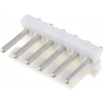 640445-6; Socket; wire-board; male; PIN: 6; 3.96mm; THT; MTA-156; tinned; TE Connectivity