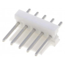640454-5; Socket; wire-board; male; PIN: 5; polarized; 2.54mm; THT; MTA-100; TE Connectivity