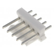 640456-5; Socket; wire-board; male; PIN: 5; 2.54mm; THT; MTA-100; tinned; TE Connectivity