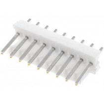 640456-9; Socket; wire-board; male; PIN: 9; 2.54mm; THT; MTA-100; tinned; TE Connectivity