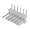 640457-6; Socket; wire-board; male; PIN: 6; 2.54mm; THT; MTA-100; tinned; TE Connectivity 640457-6; Socket; wire-board; male; PIN: 6; 2.54mm; THT; MTA-100; tinned; TE Connectivity