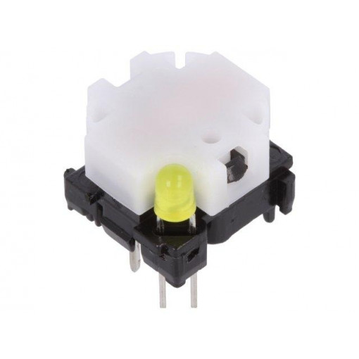 6425.4121; Switch: keypad; Pos: 2; SPST-NO; 0.1A/28VDC; white; LED; yellow; THT; Marquardt 6425.4121; Switch: keypad; Pos: 2; SPST-NO; 0.1A/28VDC; white; LED; yellow; THT; Marquardt