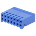 65239-007LF; Plug; wire-board; female; DUBOX; 2.54mm; PIN: 14; w/o contacts; AMPHENOL