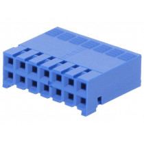 65239-007LF; Plug; wire-board; female; DUBOX; 2.54mm; PIN: 14; w/o contacts; AMPHENOL