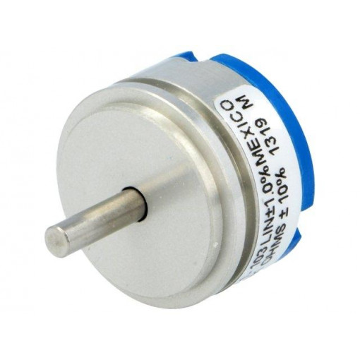 6538S-1-103; Potentiometer: shaft; 10kΩ; ±10%; 1W; linear; 6.35mm; plastic; BOURNS