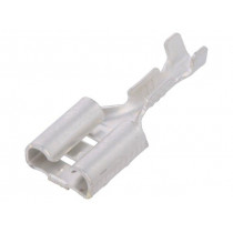 662.08.01.3; Terminal: flat; 6.3mm; 0.8mm; female; 0.25÷0.5mm2; crimped; tinned; IMP