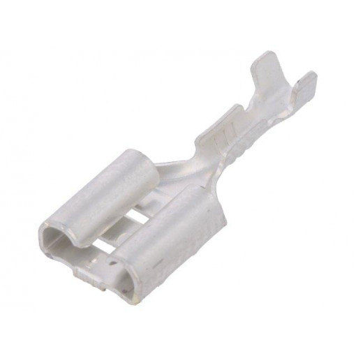 662.08.01.3; Terminal: flat; 6.3mm; 0.8mm; female; 0.25÷0.5mm2; crimped; tinned; IMP