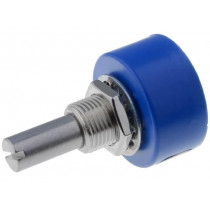 6639S-1-103; Potentiometer: shaft; single turn; 10kΩ; ±15%; 1W; linear; 6.35mm; BOURNS