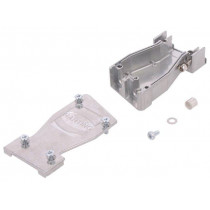 66670090346; Enclosure: for D-Sub connectors; D-Sub 9pin,D-Sub HD 15pin; HARTING