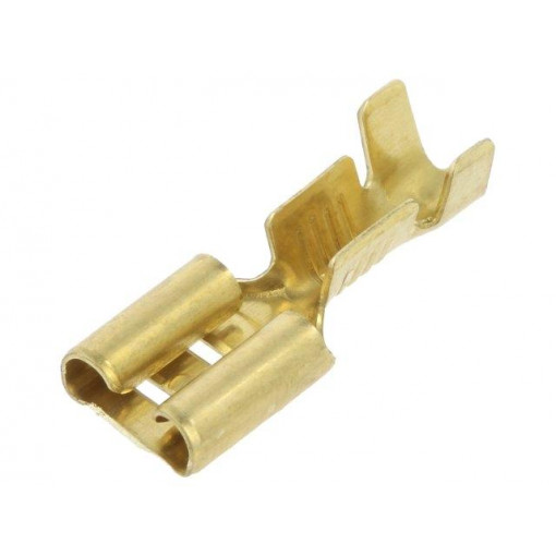 670.08.00.3; Terminal: flat; 6.3mm; 0.8mm; female; 1÷2.5mm2; crimped; for cable; IMP