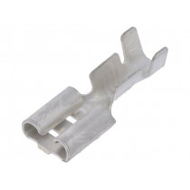 670.08.01.3; Terminal: flat; 6.3mm; 0.8mm; female; 1÷2.5mm2; crimped; for cable; IMP