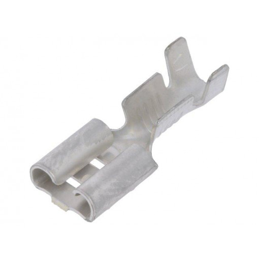 670.08.01.3; Terminal: flat; 6.3mm; 0.8mm; female; 1÷2.5mm2; crimped; for cable; IMP