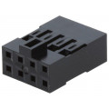 69176-008LF; Plug; wire-board; female; Mini-PV; 2.54mm; PIN: 8; w/o contacts; AMPHENOL