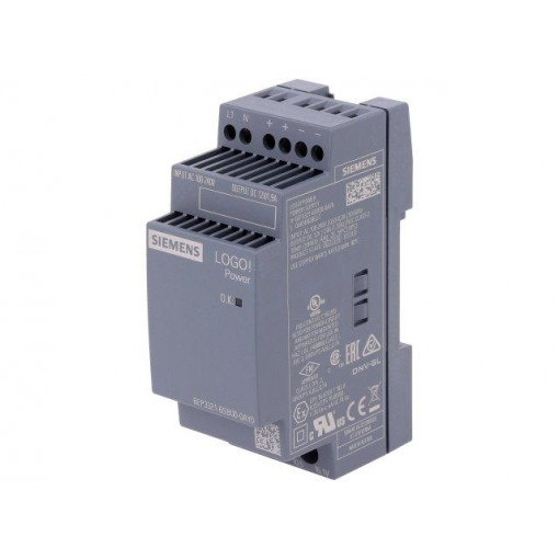 6EP3321-6SB00-0AY0; Power supply: switched-mode; 22.8W; 12VDC; 1.9A; 85÷264VAC; IP20; SIEMENS
