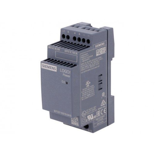 6EP3321-6SB10-0AY0; Power supply: switched-mode; 28.5W; 15VDC; 1.9A; 85÷264VAC; IP20; SIEMENS