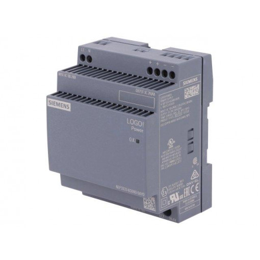 6EP3333-6SB00-0AY0; Power supply: switched-mode; 96W; 24VDC; 4A; 85÷264VAC; 110÷300VDC; SIEMENS