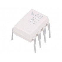 6N136M; Optocoupler; THT; Channels: 1; Out: transistor; Uinsul: 5kV; Uce: 20V; ON SEMICONDUCTOR (FAIRCHILD) 6N136M; Optocoupler; THT; Channels: 1; Out: transistor; Uinsul: 5kV; Uce: 20V; ON SEMICONDUCTOR (FAIRCHILD)