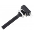 PC16SH10IP06221A2020TA; Potentiometer: shaft; single turn; 220Ω; 200mW; THT; 6mm; plastic; PIHER