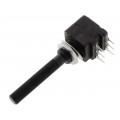 PC16DH10IP06474A2020TA; Potentiometer: shaft; single turn; 470kΩ; 200mW; THT; 6mm; plastic; PIHER