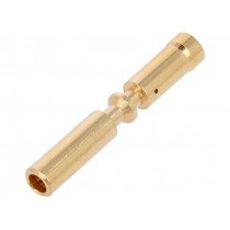 7.010.942.002; Contact; Size: 2mm; female; 0.75÷2.5mm2; crimped; for cable; HUMMEL