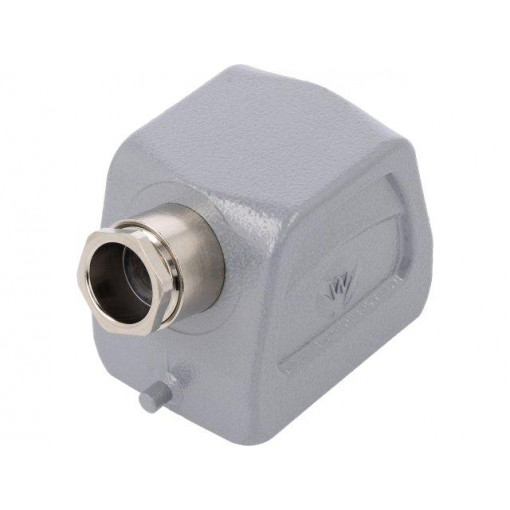 70.350.0635.0; Enclosure: for HDC connectors; size 6; Pitch: 44x27mm; for cable; WIELAND