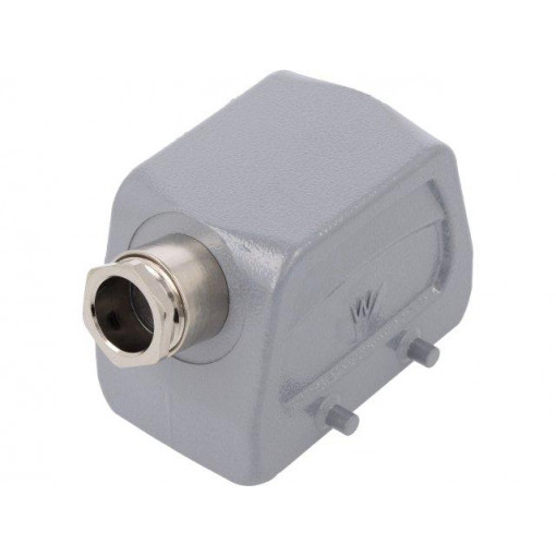 70.350.1035.0; Enclosure: for HDC connectors; size 10; Pitch: 57x27mm; for cable; WIELAND