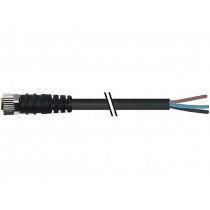 7000-08061-6310500; Connection lead; M8; PIN: 4; straight; 5m; plug; 30VAC; 4A; -20÷85°C; MURR ELEKTRONIK