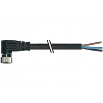 7000-08081-6300300; Connection lead; M8; PIN: 3; angled; 3m; plug; 60VAC; 4A; -20÷85°C; MURR ELEKTRONIK