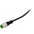 7000-12001-6130500; Connection lead; M12; PIN: 3; straight; 5m; plug; 250VAC; 4A; IP67; MURR ELEKTRONIK