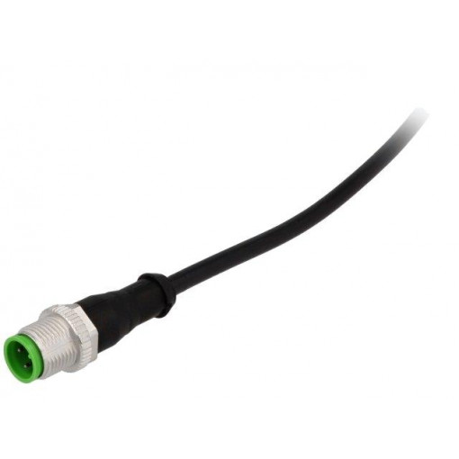 7000-12001-6130500; Connection lead; M12; PIN: 3; straight; 5m; plug; 250VAC; 4A; IP67; MURR ELEKTRONIK